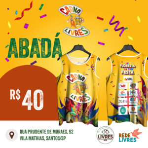 Abadá CarnaLivres 2026